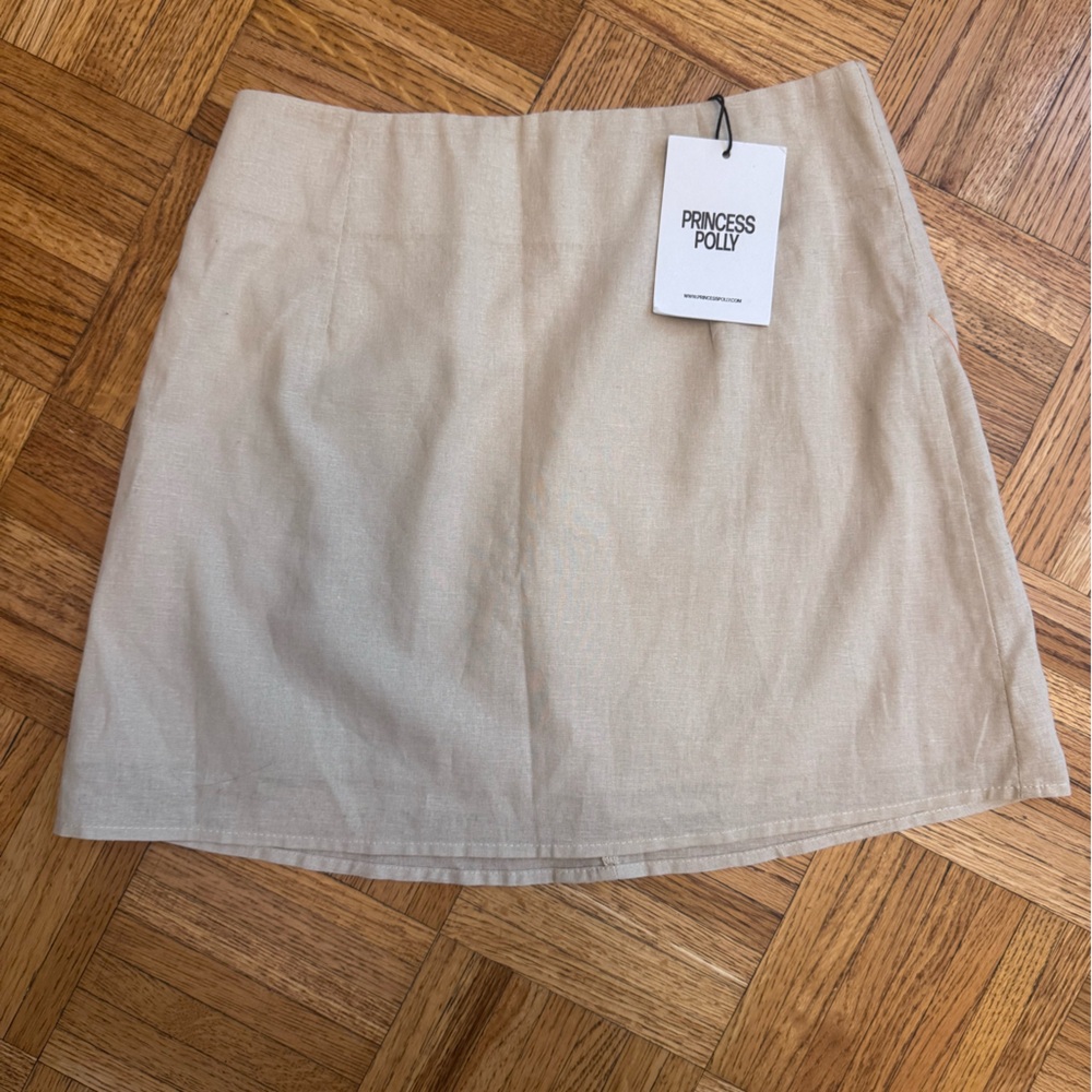 Princess Polly Tan Mini Skirt